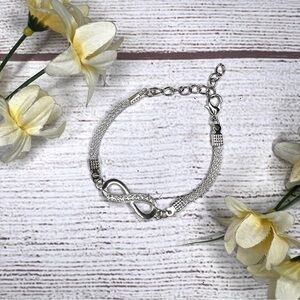 Infinity Rhinestone Bracelet